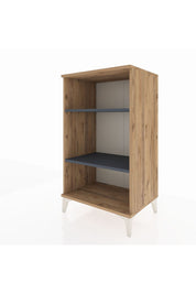 Hyperion Komodin 2 Raflı 60x44x106 Çam-Antrasit