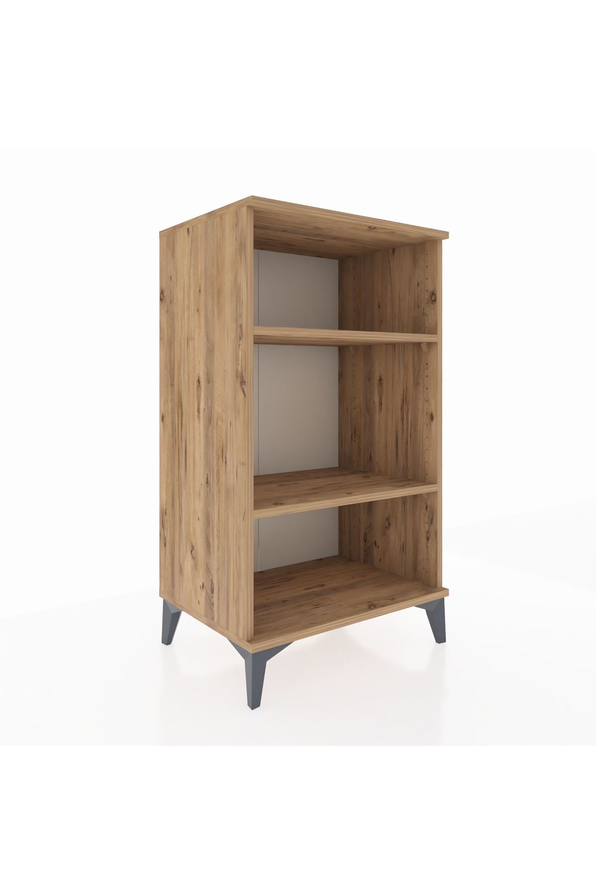 Hyperion Komodin 2 Raflı 60x44x106 Çam-Çam