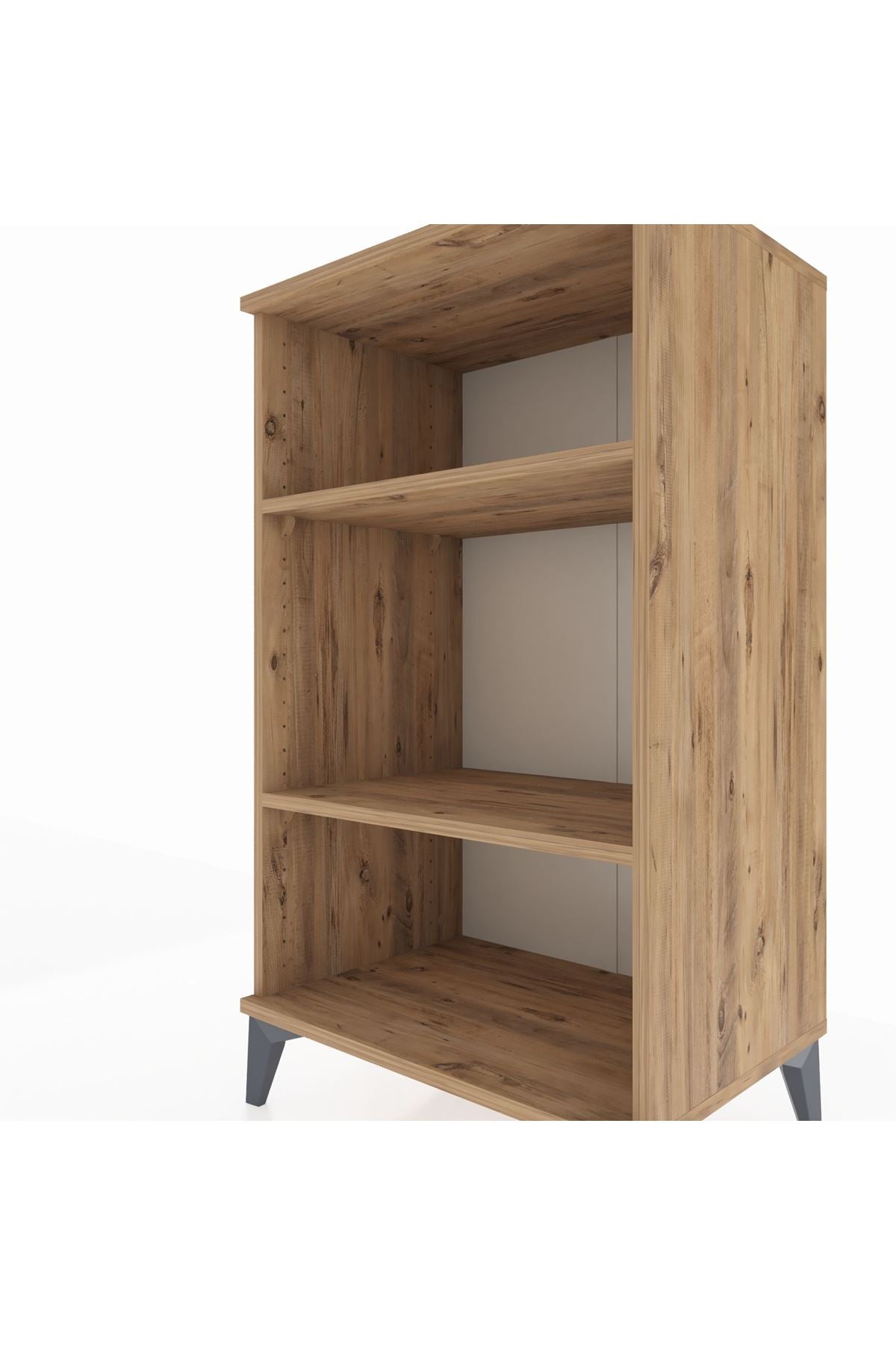 Hyperion Komodin 2 Raflı 60x44x106 Çam-Çam