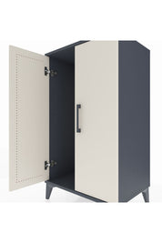 Hyperion Komodin 2 Kapaklı 60x44x106 Antrasit-Aytaşı