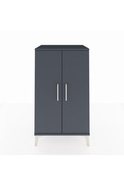 Hyperion Komodin 2 Kapaklı 60x44x106 Antrasit-Antrasit