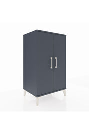 Hyperion Komodin 2 Kapaklı 60x44x106 Antrasit-Antrasit