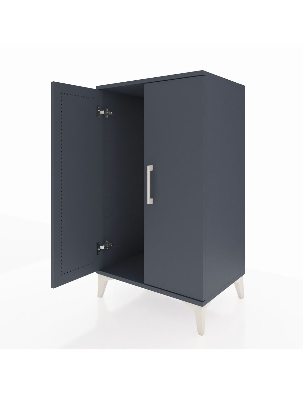 Hyperion Komodin Tek Raflı 2 Kapaklı 60x44x106 - S48M002V5B