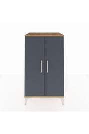 Hyperion Komodin 2 Kapaklı 60x44x106 Çam-Antrasit