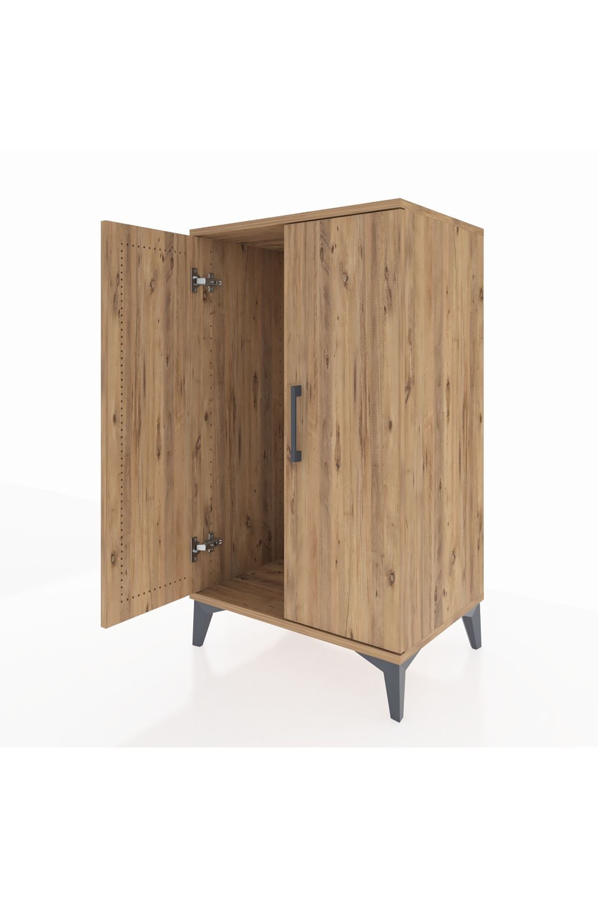 Hyperion Komodin 2 Kapaklı 60x44x106 Çam-Çam