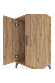 Hyperion Komodin 2 Kapaklı 60x44x106 Çam-Çam