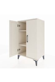 Hyperion Komodin 2 Raflı 2 Kapaklı 60x44x106 Aytaşı-Aytaşı