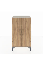 Hyperion Komodin 2 Raflı 2 Kapaklı 60x44x106 Aytaşı-Çam