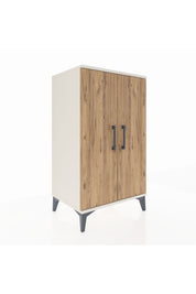 Hyperion Komodin 2 Raflı 2 Kapaklı 60x44x106 Aytaşı-Çam