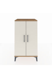 Hyperion Komodin 2 Raflı 2 Kapaklı 60x44x106 Çam-Aytaşı