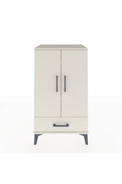 Hyperion Komodin 3 Raflı Tek Çekmeceli 2 Kapaklı 60x44x106 Aytaşı-Aytaşı