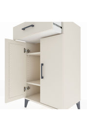 Hyperion Komodin 2 Raflı Tek Çekmeceli 2 Kapaklı 60x44x106 Aytaşı-Aytaşı