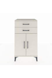 Hyperion Komodin Tek Raflı 2 Çekmeceli 2 Kapaklı 60x44x106 Aytaşı-Aytaşı