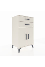 Hyperion Komodin Tek Raflı 2 Çekmeceli 2 Kapaklı 60x44x106 Aytaşı-Aytaşı