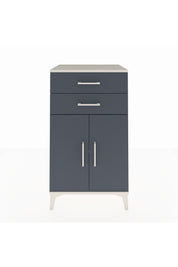 Hyperion Komodin Tek Raflı 2 Çekmeceli 2 Kapaklı 60x44x106 Aytaşı-Antrasit