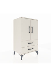 Hyperion Komodin 2 Raflı 2 Çekmeceli 2 Kapaklı 60x44x106 Aytaşı-Aytaşı