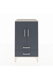 Hyperion Komodin 2 Raflı 2 Çekmeceli 2 Kapaklı 60x44x106 Aytaşı-Antrasit