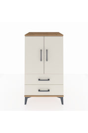 Hyperion Komodin 2 Raflı 2 Çekmeceli 2 Kapaklı 60x44x106 Çam-Aytaşı