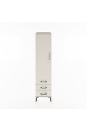 Hyperion Dolap Tek Raflı 3 Çekmeceli Tek Askılı 44x44x182 Aytaşı-Aytaşı