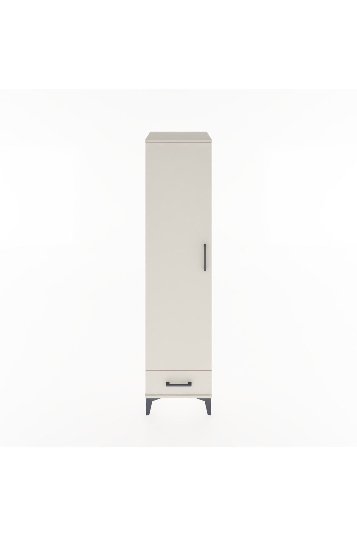 Hyperion Dolap 2 Raflı Tek Çekmeceli Tek Askılı 44x44x182 Aytaşı-Aytaşı