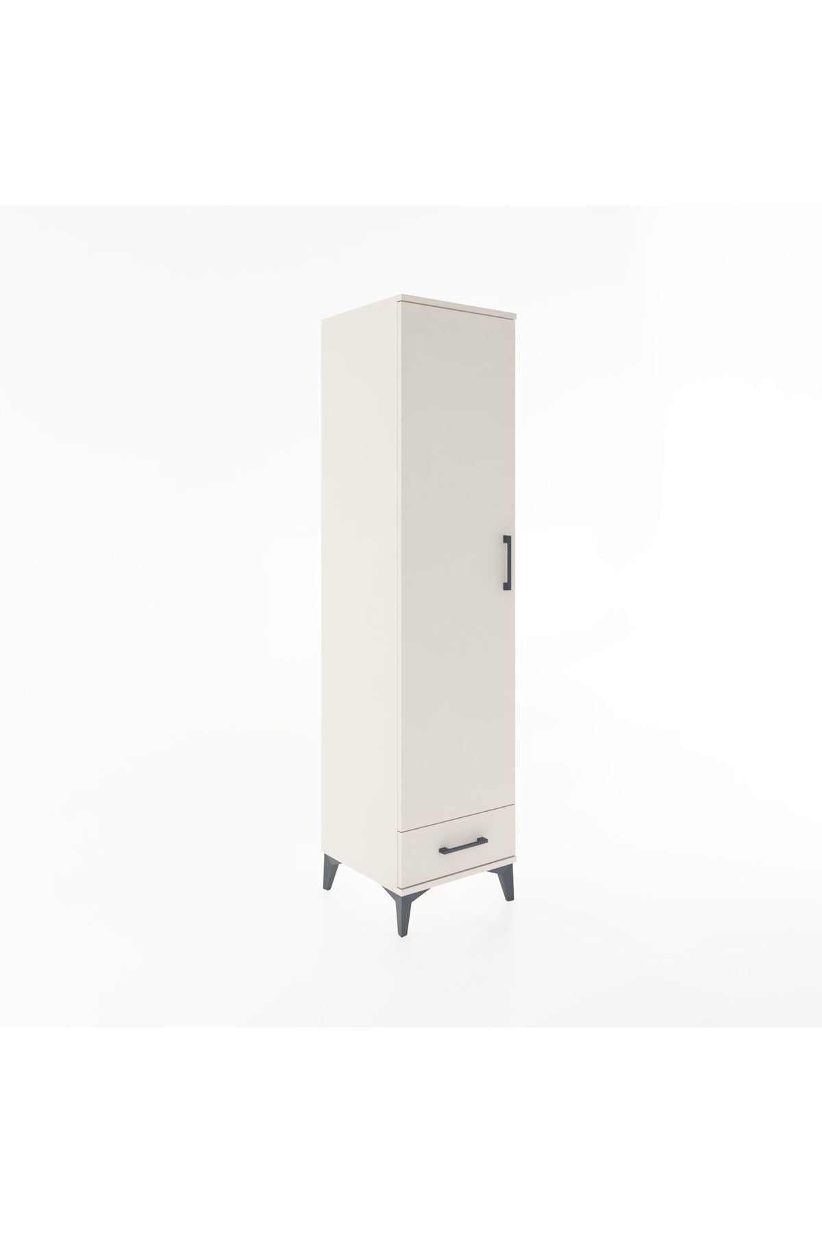 Hyperion Dolap 2 Raflı Tek Çekmeceli Tek Askılı 44x44x182 Aytaşı-Aytaşı