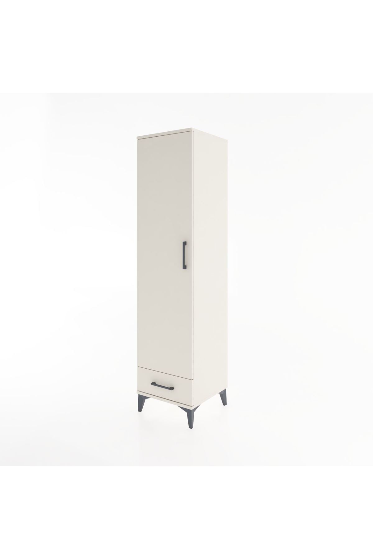 Hyperion Dolap 2 Raflı Tek Çekmeceli Tek Askılı 44x44x182 Aytaşı-Aytaşı