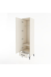 Hyperion Dolap 2 Raflı Tek Çekmeceli Tek Askılı 44x44x182 Aytaşı-Aytaşı