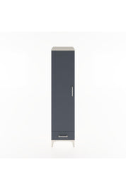 Hyperion Dolap 2 Raflı Tek Çekmeceli Tek Askılı 44x44x182 Aytaşı-Antrasit
