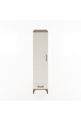 Hyperion Dolap 2 Raflı Tek Çekmeceli Tek Askılı 44x44x182