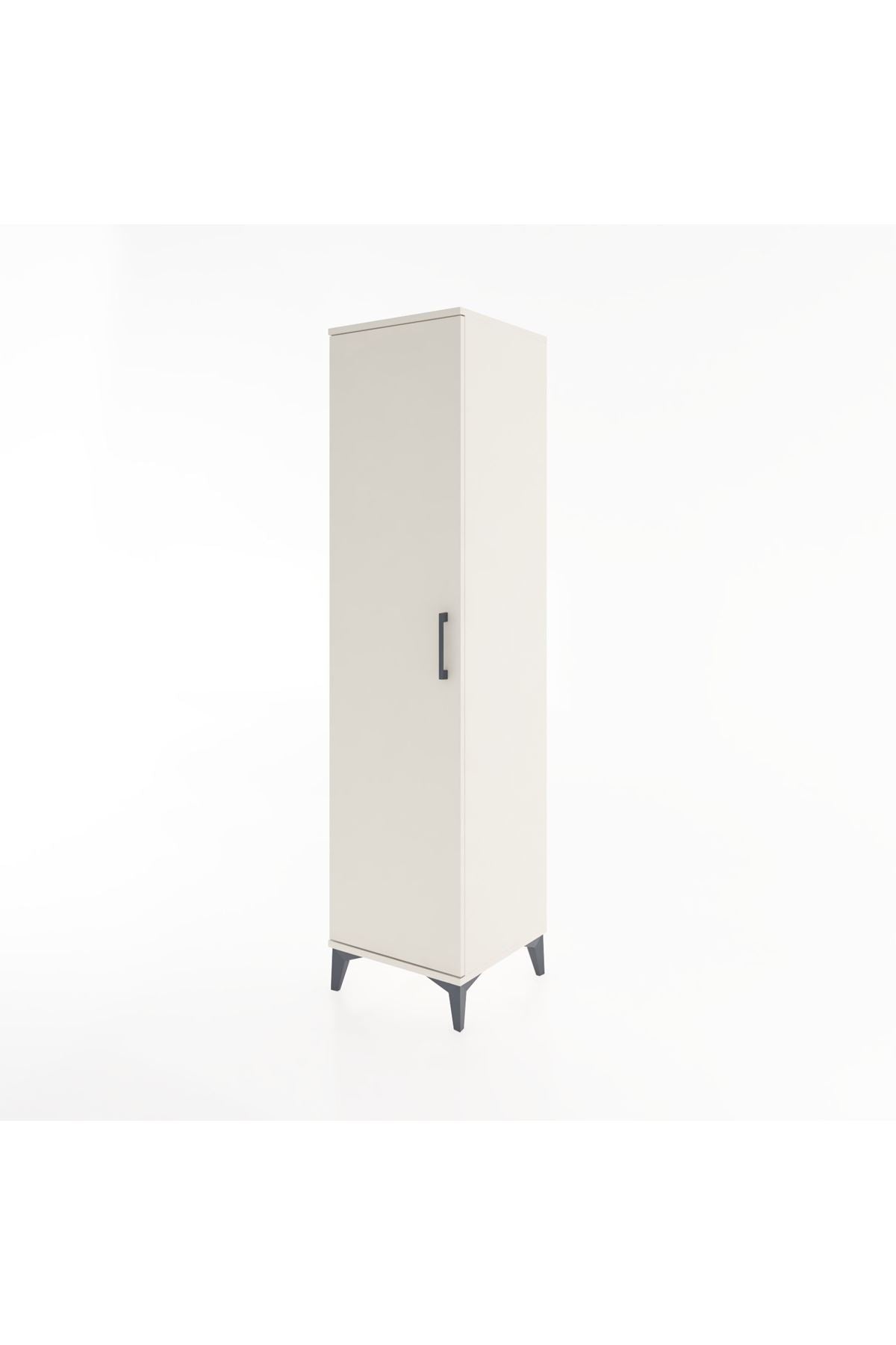 Hyperion Dolap 2 Raflı Tek Kapaklı Tek Askılı 44x44x182 Aytaşı-Aytaşı