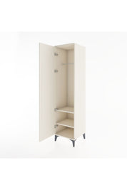 Hyperion Dolap 2 Raflı Tek Kapaklı Tek Askılı 44x44x182 Aytaşı-Aytaşı