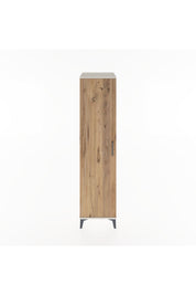 Hyperion Dolap 2 Raflı Tek Kapaklı Tek Askılı 44x44x182 Aytaşı-Çam