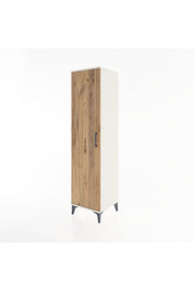 Hyperion Dolap 2 Raflı Tek Kapaklı Tek Askılı 44x44x182 Aytaşı-Çam