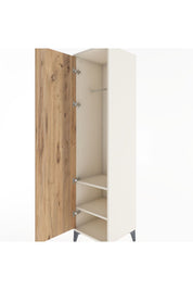 Hyperion Dolap 2 Raflı Tek Kapaklı Tek Askılı 44x44x182 Aytaşı-Çam