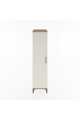 Hyperion Dolap 2 Raflı Tek Kapaklı Tek Askılı 44x44x182