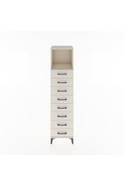 Hyperion Dolap Tek Raflı 8 Çekmeceli 44x44x182 Aytaşı-Aytaşı