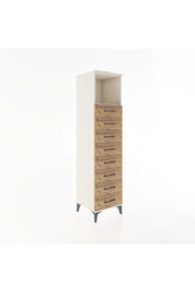 Hyperion Dolap Tek Raflı 8 Çekmeceli 44x44x182 Aytaşı-Çam