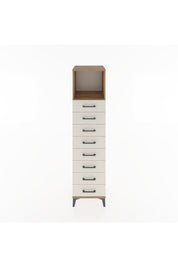 Hyperion Dolap Tek Raflı 8 Çekmeceli 44x44x182 Çam-Aytaşı