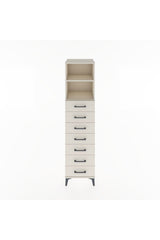 Hyperion Dolap 2 Raflı 7 Çekmeceli 44x44x182