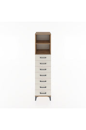 Hyperion Dolap 2 Raflı 7 Çekmeceli 44x44x182 Çam-Aytaşı