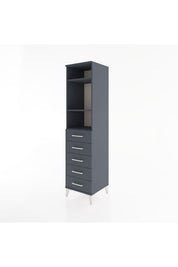 Hyperion Dolap 3 Raflı 5 Çekmeceli 44x44x182 - S55M035V5B