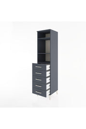 Hyperion Dolap 3 Raflı 5 Çekmeceli 44x44x182 - S55M035V5B