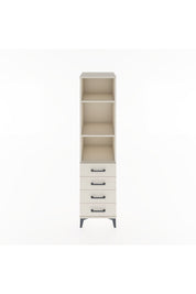 Hyperion Dolap 3 Raflı 4 Çekmeceli 44x44x182 - S55M036V1B