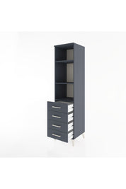 Hyperion Dolap 3 Raflı 4 Çekmeceli 44x44x182 - S55M036V5B