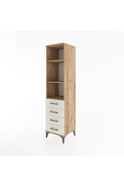 Hyperion Dolap 3 Raflı 4 Çekmeceli 44x44x182 - S55M036V7B