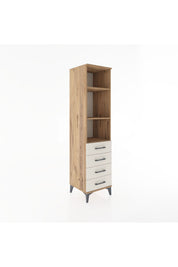 Hyperion Dolap 3 Raflı 4 Çekmeceli 44x44x182 - S55M036V7B