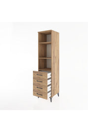 Hyperion Dolap 3 Raflı 4 Çekmeceli 44x44x182 - S55M036V9B