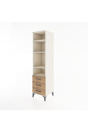 Hyperion Dolap 4 Raflı 3 Çekmeceli 44x44x182 - S55M037V3B
