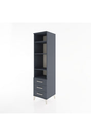Hyperion Dolap 4 Raflı 3 Çekmeceli 44x44x182 - S55M037V5B