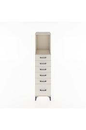 Hyperion Dolap Tek Raflı 6 Çekmeceli 44x44x182 Aytaşı-Aytaşı